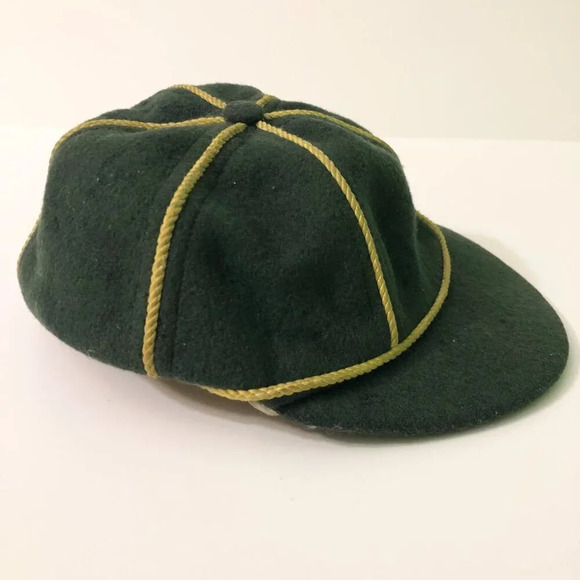 Vintage 60s Wolf Cub Scouts Cap Kids  Boy Scout Stains No Size - Picture 1 of 14